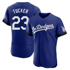 Johmsee LA.Dodgers #23 Kyle Tucker Player Royal City Connect Elite Home Stitched Jerseys