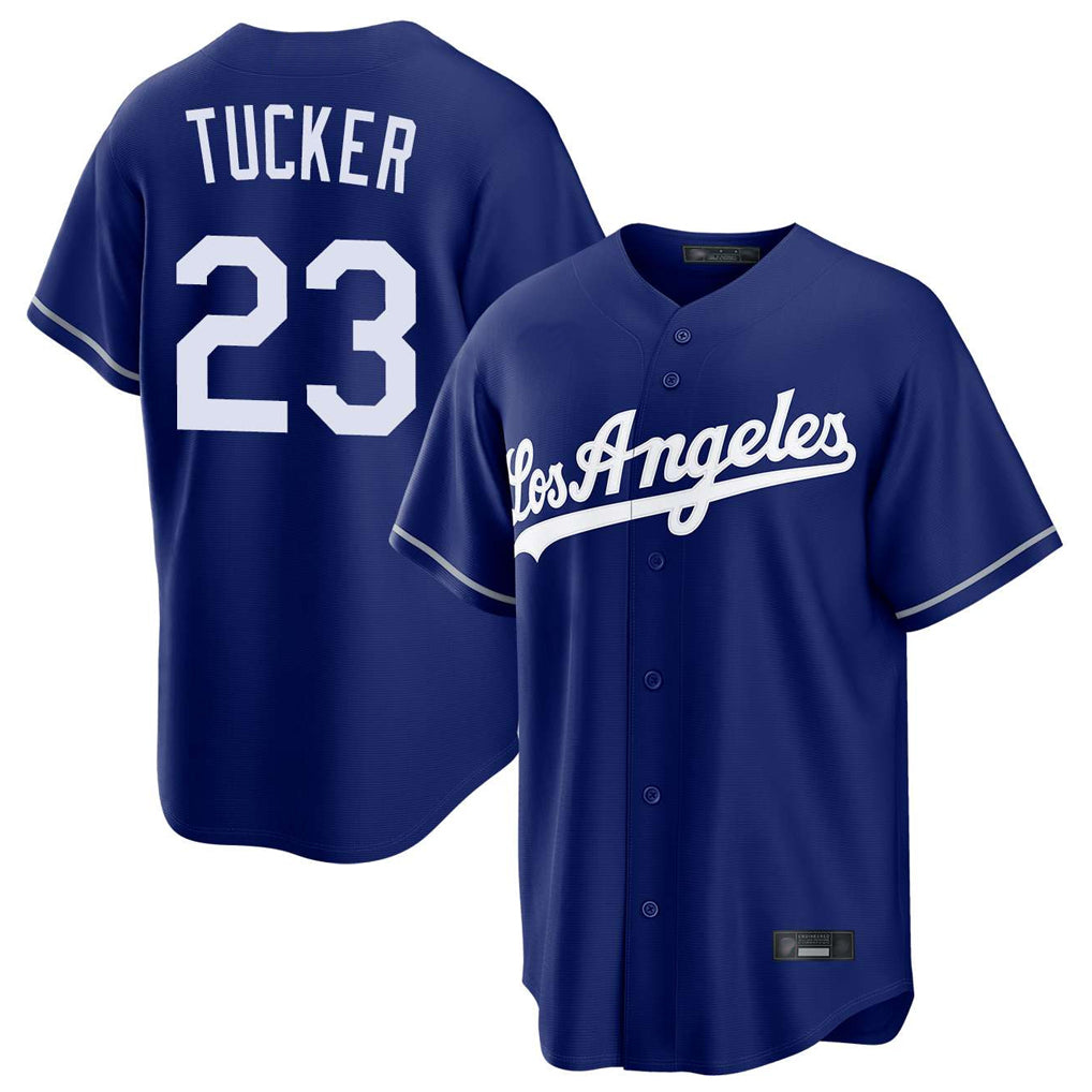 Johmsee LA.Dodgers #23 Kyle Tucker Player Royal Game Stitched Jerseys