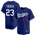 Johmsee LA.Dodgers #23 Kyle Tucker Player Royal Limited Home Stitched Jerseys