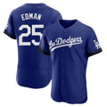 Johmsee LA.Dodgers #25 Tommy Edman Player Royal City Connect Elite Home Stitched Jerseys