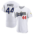 Johmsee LA.Dodgers #44 Andy Pages Player Gold White 2026 Collection Stadium Limited Elite Stitched Jerseys
