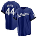 Johmsee LA.Dodgers #44 Andy Pages Player Royal City Connect Home Game Stitched Jerseys
