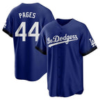 Johmsee LA.Dodgers #44 Andy Pages Player Royal City Connect Home Game Stitched Jerseys
