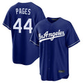 Johmsee LA.Dodgers #44 Andy Pages Player Royal Game Stitched Jerseys