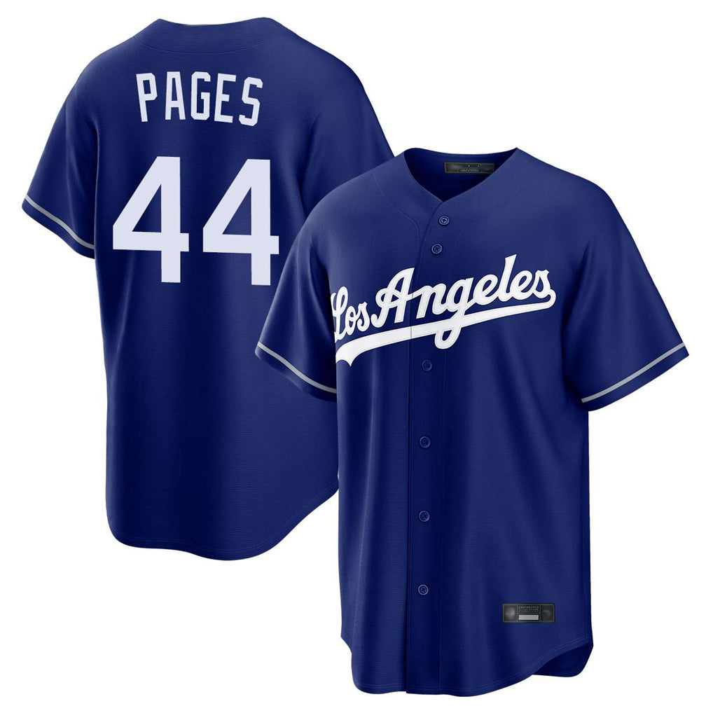 Johmsee LA.Dodgers #44 Andy Pages Player Royal Game Stitched Jerseys
