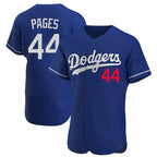 Johmsee LA.Dodgers #44 Andy Pages Player Royal Limited Elite Home Stitched Jerseys