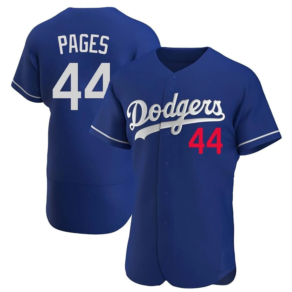 Johmsee LA.Dodgers #44 Andy Pages Player Royal Limited Elite Home Stitched Jerseys