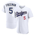 Johmsee LA.Dodgers #5 Freddie Freeman Player White 2026 Collection Stadium Limited Elite Stitched Jerseys