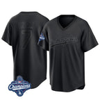 Johmsee LA.Dodgers #7 Blake Snell Player Black Pitch Fashion World Series Meet T-shirt Stitched Jerseys