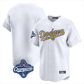 Johmsee LA.Dodgers Blank Player Gold Collection Limited Home World Series Meet Stitched Jerseys