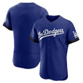 Johmsee LA.Dodgers Blank Player Royal City Connect Elite Home Stitched Jerseys