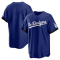 Johmsee LA.Dodgers Blank Player Royal City Connect Home Game Stitched Jerseys
