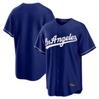 Johmsee LA.Dodgers Blank Player Royal Game Stitched Jerseys