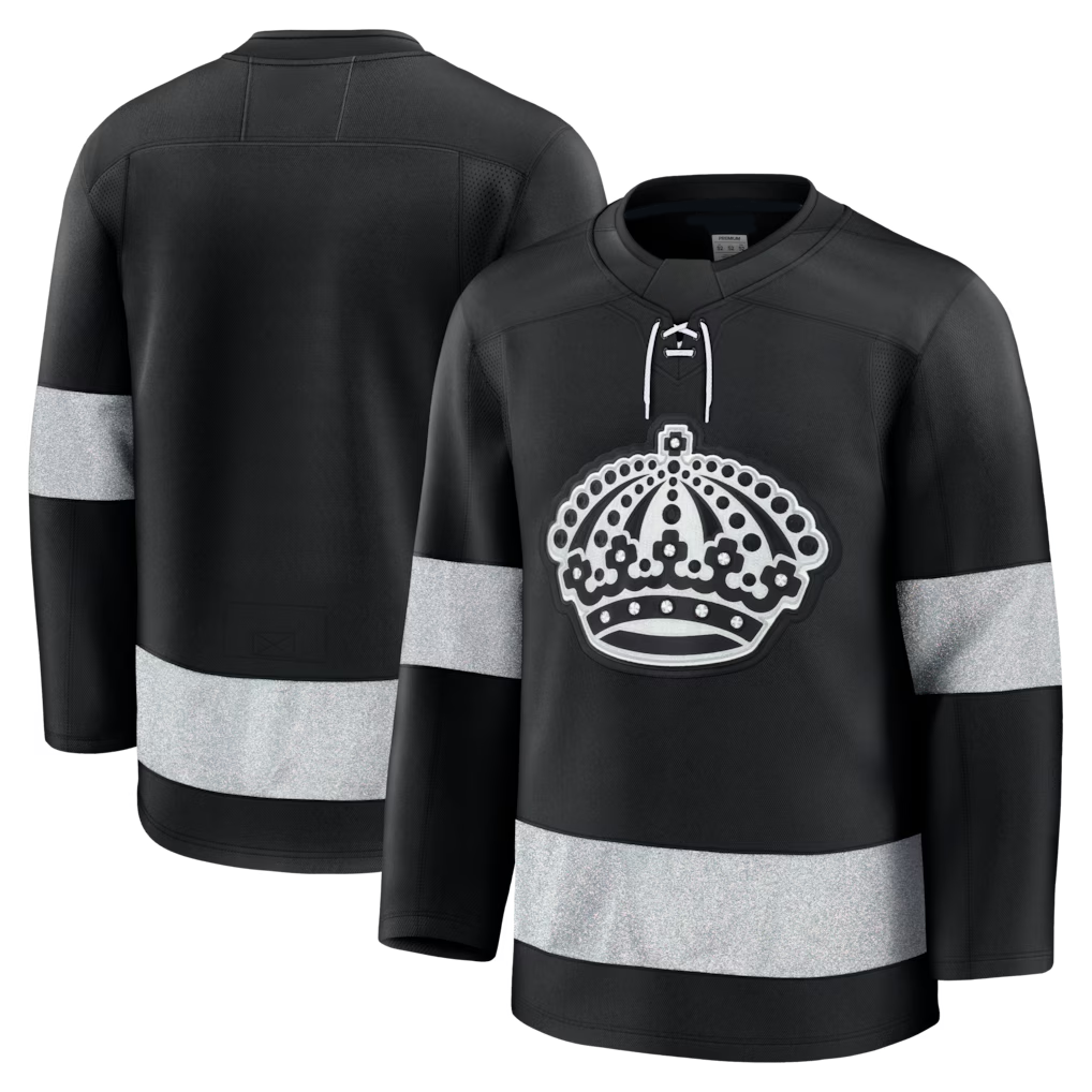 Johmsee LA.Kings Black Alternate Premium Jerseys