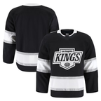 Johmsee LA.Kings Black Home Authentic Pro Jerseys