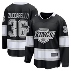 Johmsee LA.Kings #36 Mats Zuccarello Black Home Breakaway Jerseys