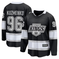 Johmsee LA.Kings #96 Andrei Kuzmenko Black Home Breakaway Jerseys