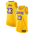 Johmsee LA.Lakers #23 LeBron James Gold Icon Edition - Icon Edition Stitched Jerseys