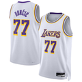 Johmsee LA.Lakers #77 Luka Don?i? White Swingman Stitched Jerseys - Association Edition