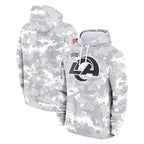 Johmsee LA.Rams Arctic Camo Salute to Service Hoodies Limited Game Blank Player Stitched Jerseys