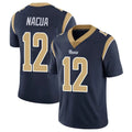Johmsee LA.Rams #12 Puka Nacua Player Navy Limited Vapor Untouchable Home Game Stitched Jerseys