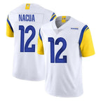 Johmsee LA.Rams #12 Puka Nacua Player White Limited Vapor Untouchable Home Game Stitched Jerseys