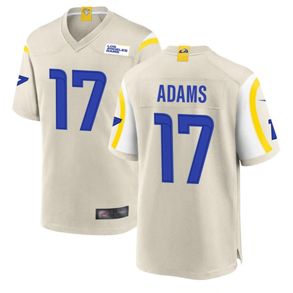 Johmsee LA.Rams #17 Davante Adams Player Bone Vapor F.U.S.E. Limited Stitched Jerseys