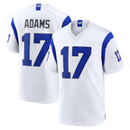 Johmsee LA.Rams #17 Davante Adams Player Fearsome White Home Game Stitched Jerseys