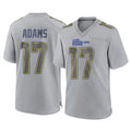 Johmsee LA.Rams #17 Davante Adams Player Gray Atmosphere Fashion Home Game Stitched Jerseys