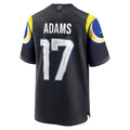 Johmsee LA.Rams #17 Davante Adams Player Midnight Blue Rivalries Collection Game Stitched Jerseys