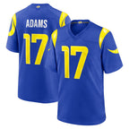 Johmsee LA.Rams #17 Davante Adams Player Royal Limited Home Game Stitched Jerseys