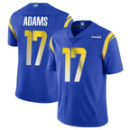 Johmsee LA.Rams #17 Davante Adams Player Royal Limited Vapor Untouchable Home Game Stitched Jerseys