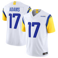 Johmsee LA.Rams #17 Davante Adams Player White F.U.S.E. Limited Stitched Jerseys
