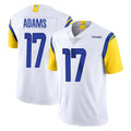 Johmsee LA.Rams #17 Davante Adams Player White Limited Vapor Untouchable Home Game Stitched Jerseys