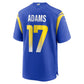 LA.Rams #17 Davante Adams Royal Game Stitched American Football Jerseys