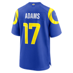 Johmsee LA.Rams #17 Davante Adams Royal Team Game Player Stitched Jerseys