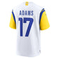 LA.Rams #17 Davante Adams White Game Stitched American Football Jerseys