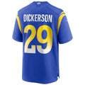 Johmsee LA.Rams #29 Eric Dickerson Player Royal Home Game Stitched Jersey