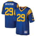 Johmsee LA.Rams #29 Eric Dickerson Player Royal Mitchell & Ness Legacy Replica Stitched Jerseys