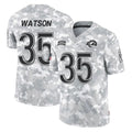 Johmsee LA.Rams #35 Jaylen Watson Player Arctic Camo Salute To Service Limited Game Stitched Jerseys