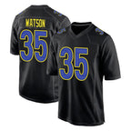 Johmsee LA.Rams #35 Jaylen Watson Player Black Fashion Limited Home Game Stitched Jerseys