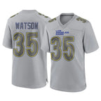 Johmsee LA.Rams #35 Jaylen Watson Player Gray Atmosphere Fashion Home Game Stitched Jerseys