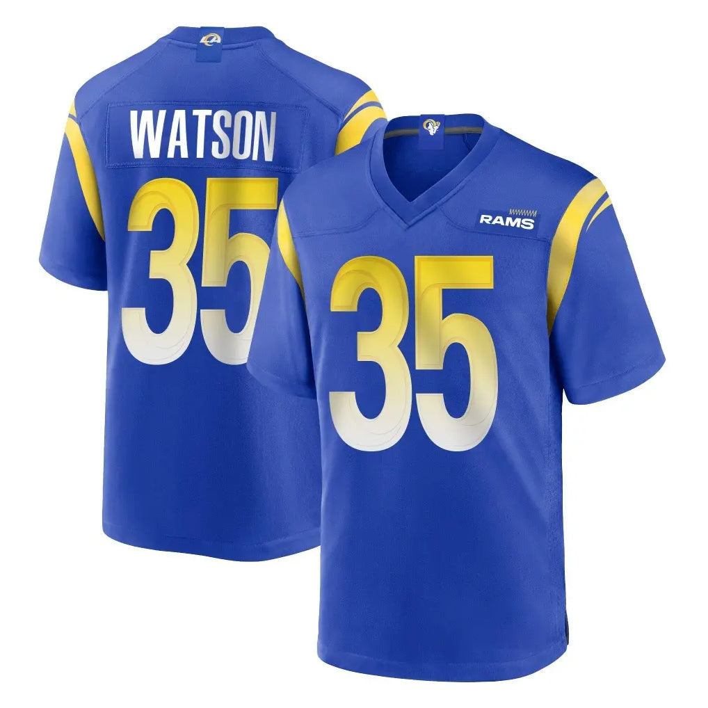 Johmsee LA.Rams #35 Jaylen Watson Player Royal Home Game Stitched Jerseys