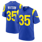 Johmsee LA.Rams #35 Jaylen Watson Player Royal Limited Home Game Stitched Jerseys