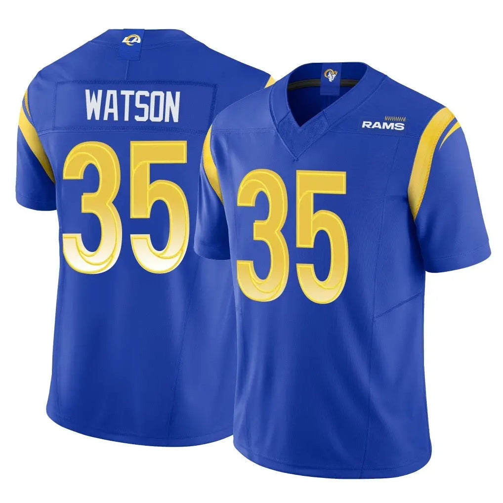 Johmsee LA.Rams #35 Jaylen Watson Player Royal Limited Vapor F.U.S.E. Home Game Stitched Jerseys