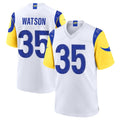 Johmsee LA.Rams #35 Jaylen Watson Player White Limited Home Game Stitched Jerseys