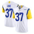 Johmsee LA.Rams #37 Quentin Lake Player White Limited Vapor Untouchable Home Game Stitched Jerseys