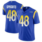 Johmsee LA.Rams #48 Omar Speights Player Royal Limited Vapor Untouchable Home Game Stitched Jerseys