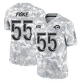 Johmsee LA.Rams #55 Braden Fiske Player Arctic Camo Salute To Service Limited Game Stitched Jerseys
