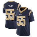 Johmsee LA.Rams #55 Braden Fiske Player Navy Limited Vapor Untouchable Home Game Stitched Jerseys